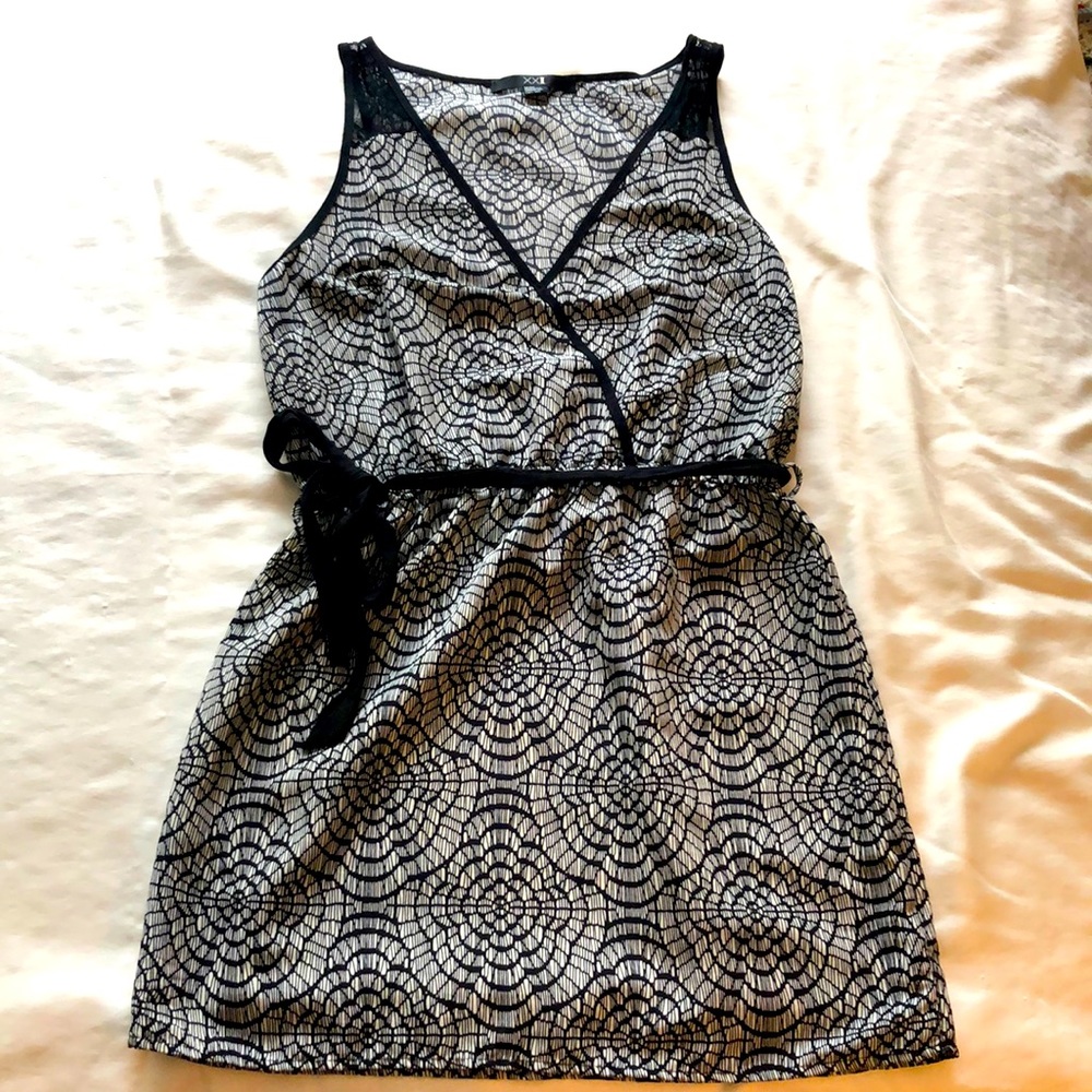 Forever 21 Dress,Medium, Black and White